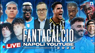 🔴 ASTA FANTACALCIO NAPOLI YOUTUBE 202324 IN LIVE [upl. by Eux619]