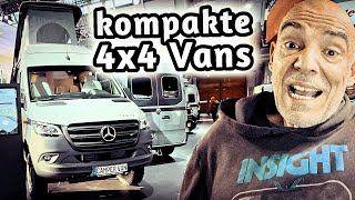 9 kompakte 4x4 Camper Vans im Vergleich  Was kommt nach Westfalia Rundgang CMT [upl. by Ataner]