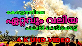 സാക്ഷാൽ കാവശ്ശേരി പൂരം പകൽ വെടിക്കെട്ട്  3 ദേശങ്ങളുടെയും ഈട് [upl. by Ijnek]