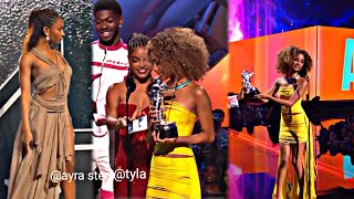 Tyla surprises Ayra Starr as she won Afrobeats best VMA award 2024 [upl. by Bowen293]