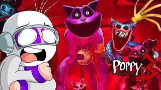 GRITANDO en la FÁBRICA de JUGUETES del TERROR 😱😭 POPPY PLAYTIME Capítulo 3 [upl. by Ahtnama]