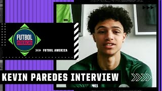 Kevin Paredes Interview Moving from DC United to VfL Wolfsburg  Futbol Americas [upl. by Yerag288]