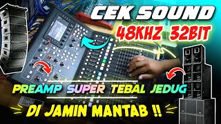 CEK SOUND DANGDUT KOPLO GLERR FULL BASS TERBARU 2024  AUDIO TEBAL JEDUG MANTAB [upl. by Aseretairam]