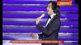 Ribuan penonton terpukau persembahan Anuar Zain [upl. by Cohn]