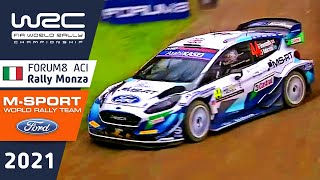 MSport Ford WRC RALLY HIGHLIGHTS  WRC FORUM8 ACI Rally Monza 2021 [upl. by Stelle388]