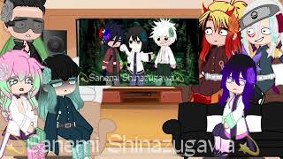 Hashira 21 trio react to “Sanemi and Giyuu’s Tension”  SaneGiyuu [upl. by Jennilee750]