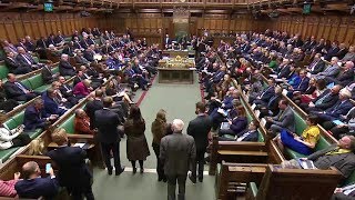 Parliament debates and votes on Mays Brexit deal – watch live [upl. by Yeliah]