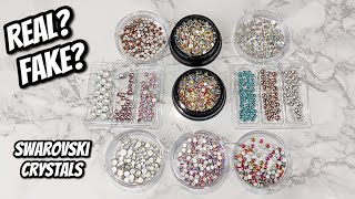 Real Vs Fake Swarovski Crystals [upl. by Miriam677]