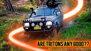 ARE TRITONS WORTH BUYING  TRITON VS D22 OFFROAD [upl. by Naxor607]