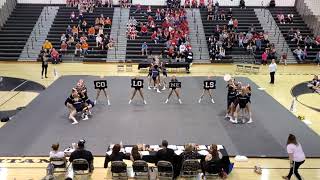 James Wood High School at Dominion 4th Annual Cheer Challenge 2019 [upl. by Eelirol]