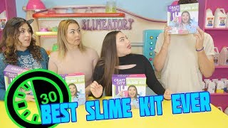 Testing Karina Garcias New Slime Kit TIMED   Messy Challenge [upl. by Avrit]