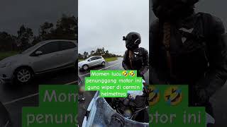 Guna wiper di helmet motor🤣🤣👋 [upl. by Ynetsed488]