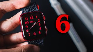 Apple Watch Series 6 Unboxing  ALL THINGS RED [upl. by Tohcnarf890]