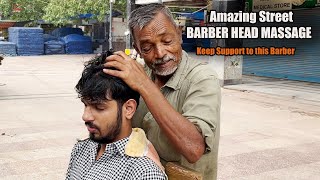 ASMR  SLEEPING HEAD MASSAGE BY INDIAN BABA  MAGICAL HANDS  FULL BODY CRACKS  STRESS RELIEF [upl. by Thacker]