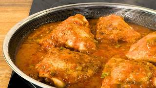 I havent eaten chicken thighs so delicious ❗️ Hungarian chicken paprikash recipe ❗️🇭🇺 [upl. by Ogilvie]