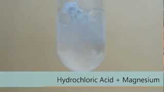 Hydrochloric Acid  Magnesium [upl. by Mccafferty]