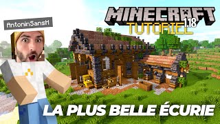 TROP BELLE ÉCURIE  Minecraft Tutoriel 118 [upl. by Yenhpad]