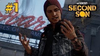 【PS4 惡名昭彰  第二之子 inFamous Second Son】 Part 1  意外的禮物 [upl. by Meridel]