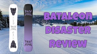 The 2024 Bataleon Disaster Snowboard Review [upl. by Furr]