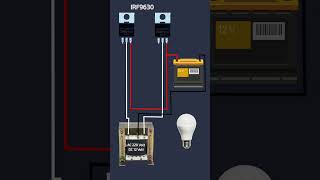 Diy Mini Inverter Circuit Using Tip122inverter miniinverter diyelectronic [upl. by Euqinor303]