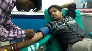 Platelets donation process in blood bank by Amit Goyal Raktdata foundation [upl. by Walliw]