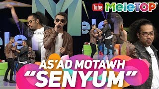 Johan jadi backup dancer Asad Motawh nyanyi Senyum   Persembahan LIVE MeleTOP [upl. by Greenebaum277]