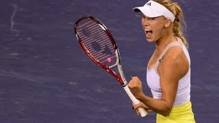 2013 BNP Paribas Open Day Semifinal WTA Highlights [upl. by Micco]