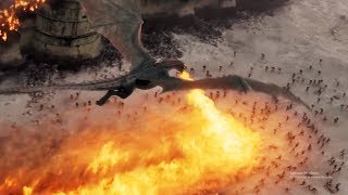 Daenerys Revenge and Attacks Kings Landing HD [upl. by Kurland914]