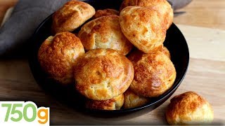 Recette facile des Gougères au fromage  750g [upl. by Imray]