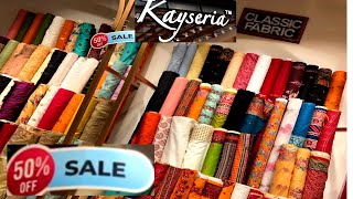 Kayseria flat 50 off sale  new Eid summer collection 2023 [upl. by Tersina490]