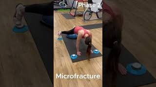 Knee Surgery  Microfracture Rehab  Plank Balance BlazePod  How To Improve Knee Stability [upl. by Cohbert]