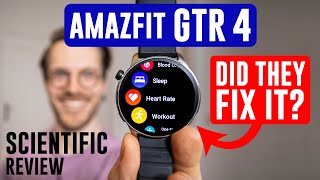 Amazfit GTR 4  Scientific Review beautiful but bad [upl. by Euphemie]