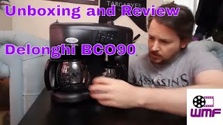 Unboxing and Review Delonghi Cafe Otello BCO90 [upl. by Dyanne]