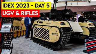 IDEX 2023 Abu Dhabi  Live Day 5  Unmanned Ground Vehicle amp Rifles [upl. by Millar]