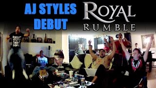 AJ Styles WWE Debut Live Reaction [upl. by Yleak]