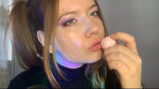 ASMR  Applying Lipgloss💄  Tingly Mouth Sounds ♥️💋 [upl. by Letnohs]