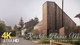 Rustic Wooden House in Germany A Balance of Privacy and Openness [upl. by Yesnnyl]