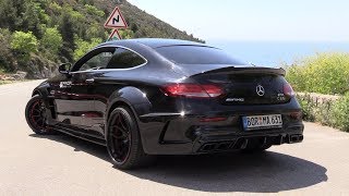 WIDEBODY MercedesAMG C63s PD65CC  Start Revs Accelerations amp Onboard [upl. by Nnahoj273]