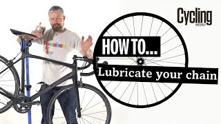 How to lubricate your bicycle chain  Cycling Weekly [upl. by Jair]