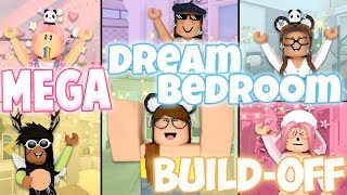 MEGA Dream Bedroom BuildOff Panda Vs 5 FANS [upl. by Corrina]