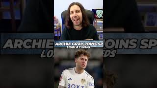 Archie Gray leaves LEEDS for TOTTENHAM [upl. by Gustav]