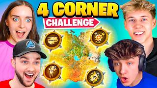 The MYTHIC 4 Corner Challenge in Fortnite Season 3 [upl. by Raynold]