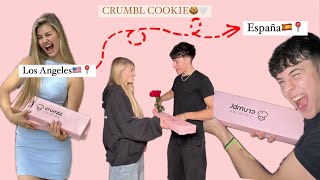 Tati nos ha traído CRUMBL COOKIES🍪🥛 las probamos [upl. by Hahsia]