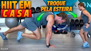 2 exercícios para substituir a esteira  Treino de HIIT para fazer em casa ou academia [upl. by Mayor258]