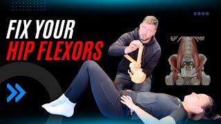 How To Fix Your Hip Flexor Pain 2 Exercises For Quick Lasting Results [upl. by Ybanrab]