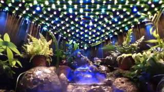 Waterfall Paludarium  LEDs amp Rain Tests [upl. by Andromede]