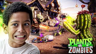 😲 CHAOS playing Plants vs Zombies 2 gamer gaming [upl. by Yecram]