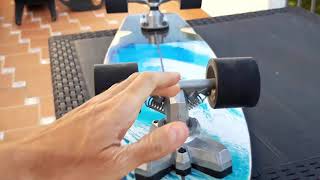 Swelltech Jamie OBrien Banzai Pipeline 2020 Surfskate Review [upl. by Enicul439]