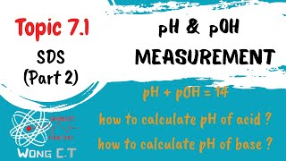 pH and pOH Measurement  SDS SK015 Topic 71 Part 2 [upl. by Retsehc]