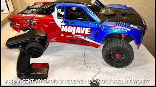 New Mojave 4s Gets Its Radio Back from Arrma new big rocks with issues More work than expected [upl. by Dazhehs]